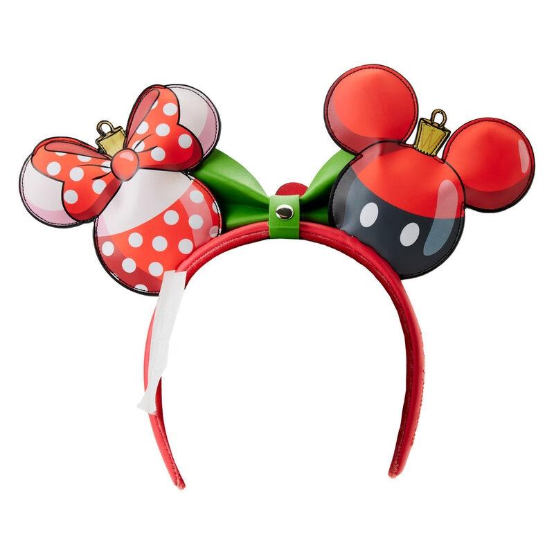 Loungefly Disney Mickey & Minnie julhuvudband med öron