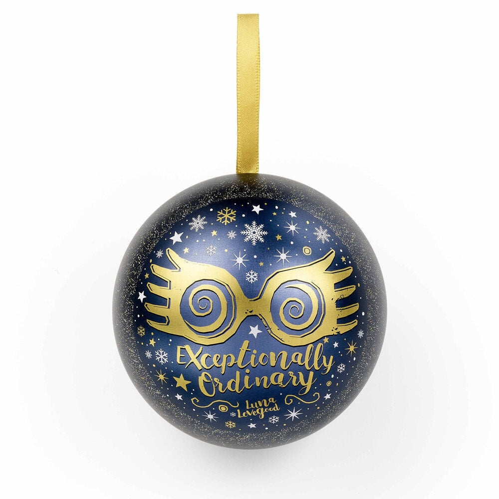 Luna Lovegood Glasögon Halsband med julkulsprydnad