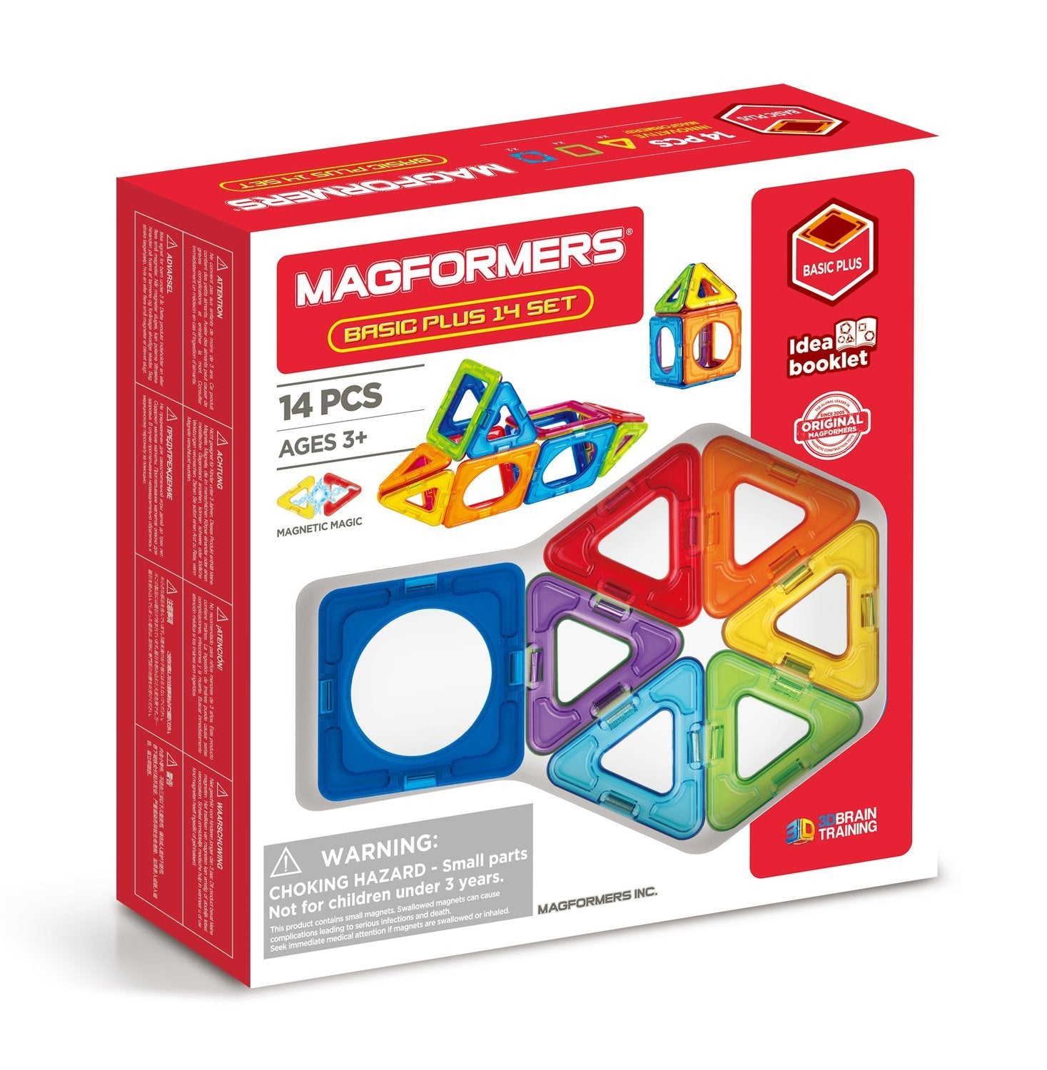 Magformers Basic Plus 14-sett (indre sirkel)