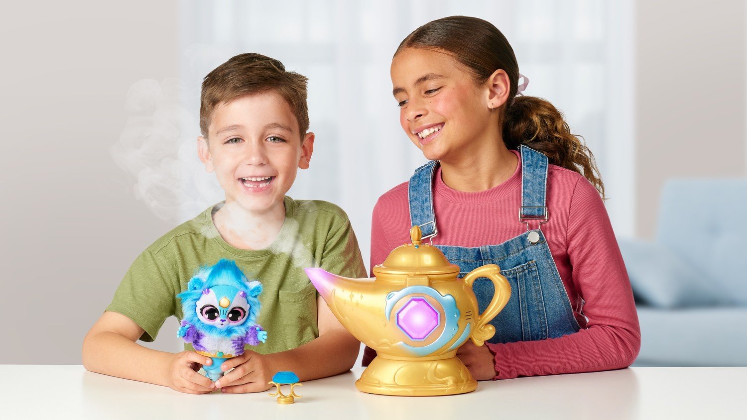 Magic Mixies Interactive Toy Magic Lamp, Blå