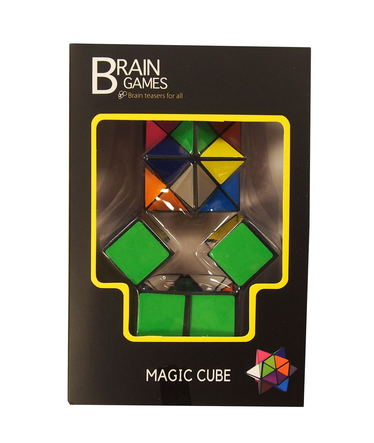 Magisk kubpussel, stresslindring och fokus, 5x5x5 cm