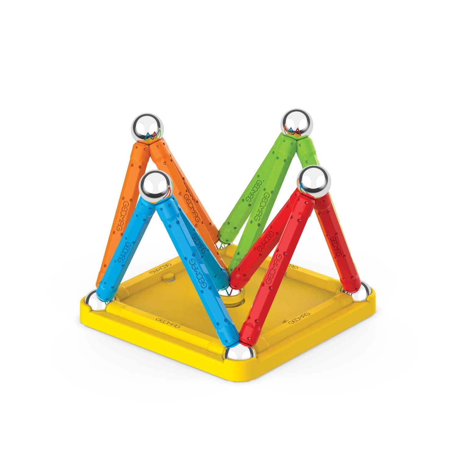 Magnetiska byggklossar, 25 delar, miljövänliga