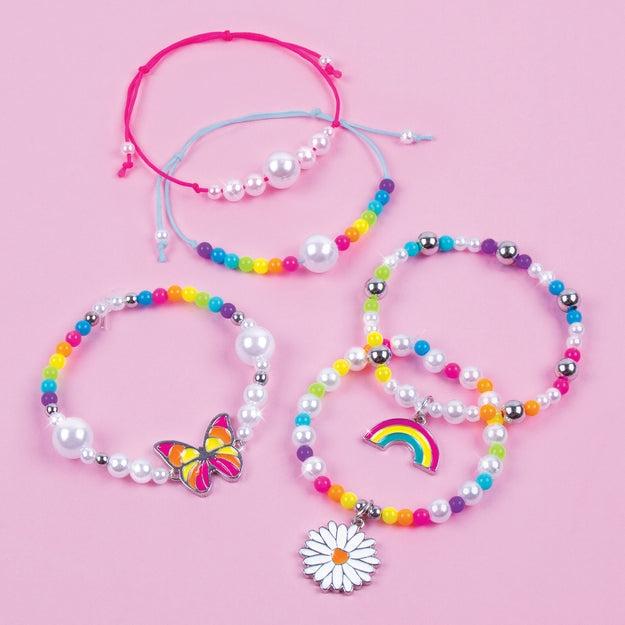 Gør det til ægte DIY smykkesæt Rainbow Treasure Armbånd