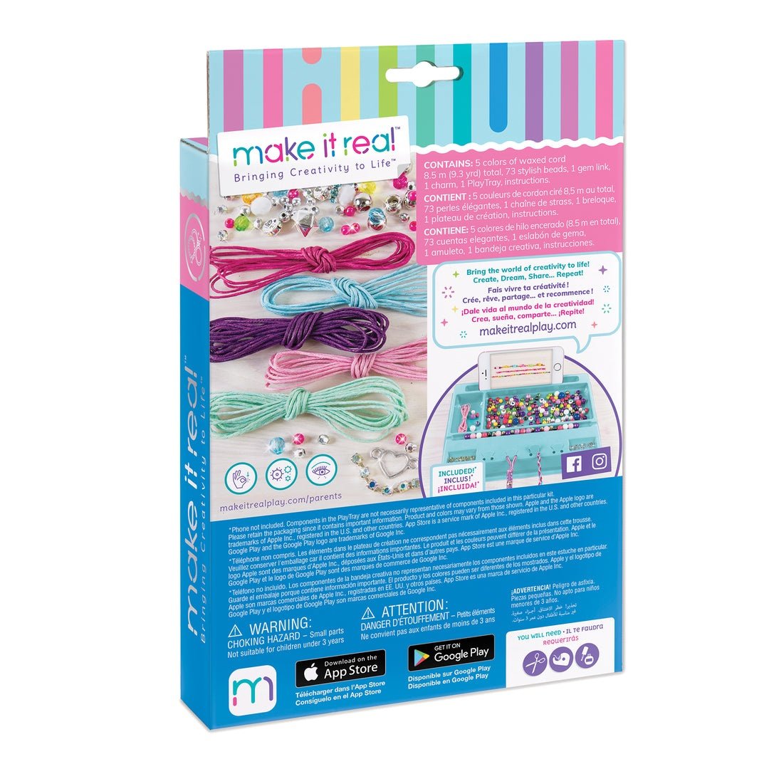 Make It Real Rainbow Bling Armband Diy Smyckesset