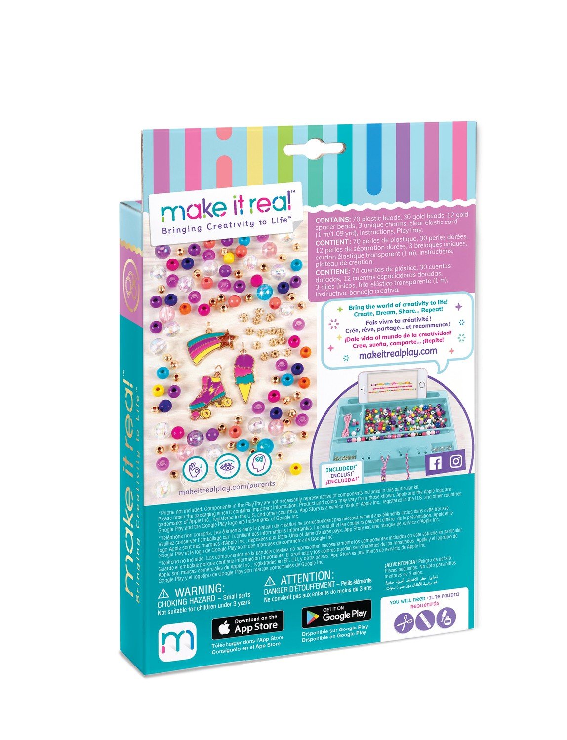 Make It Real Rainbow Dream Smycken DIY Kit