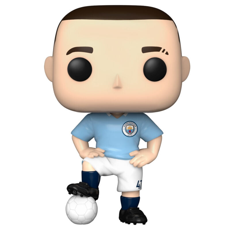 Manchester City Phil Foden Popfigur, 4-tums samlarleksak