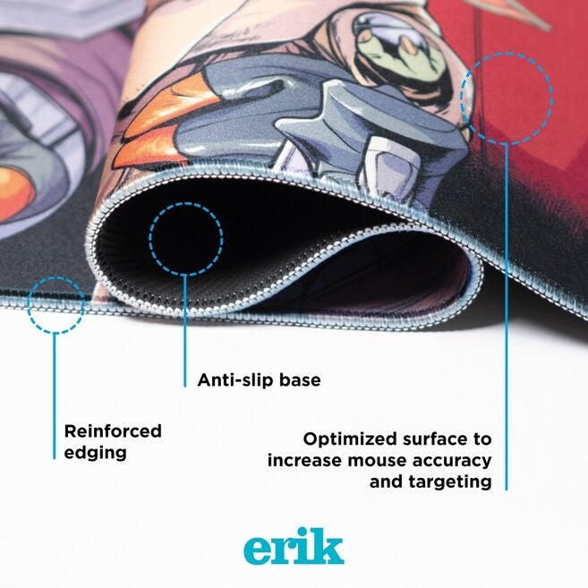 Mandalorian & Child Gaming skrivbordsmatta, stor storlek, slitstarkt material