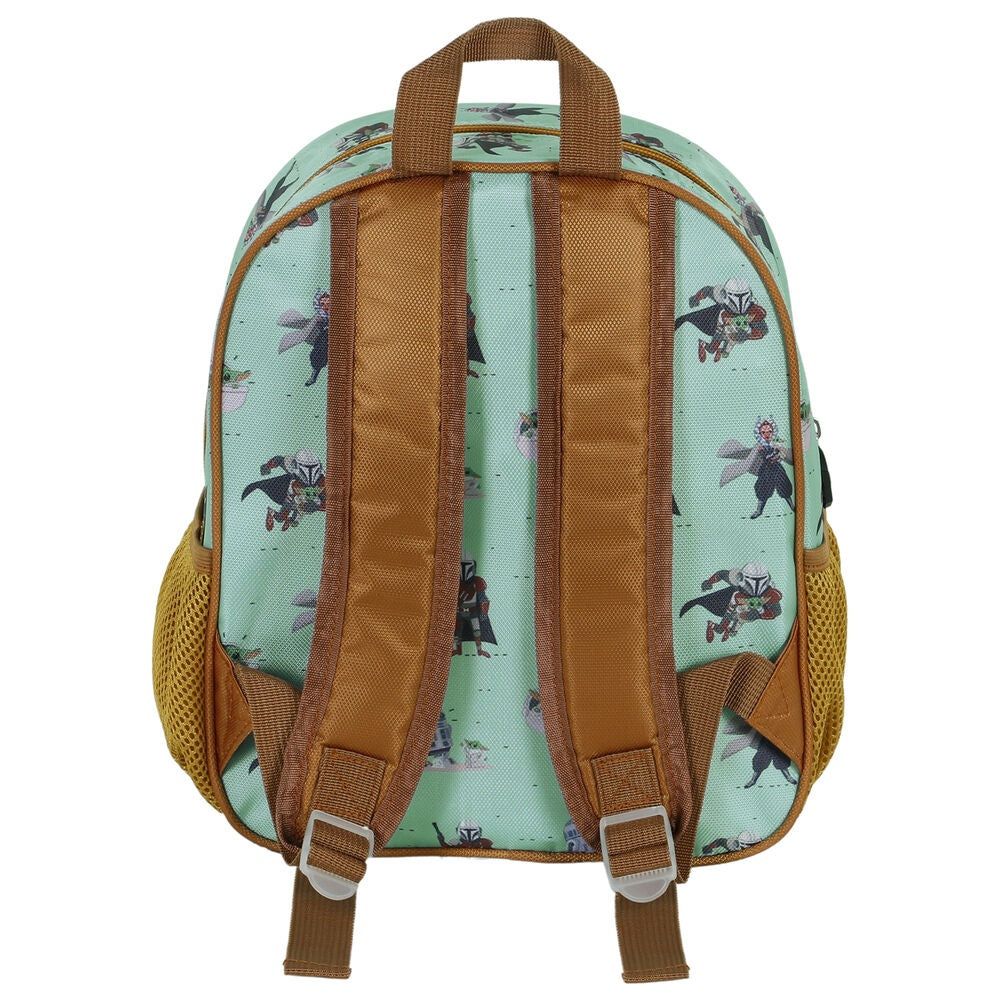 Mandalorian Grogu 3D-ryggsäck, 31 cm storlek, skolväska för barn