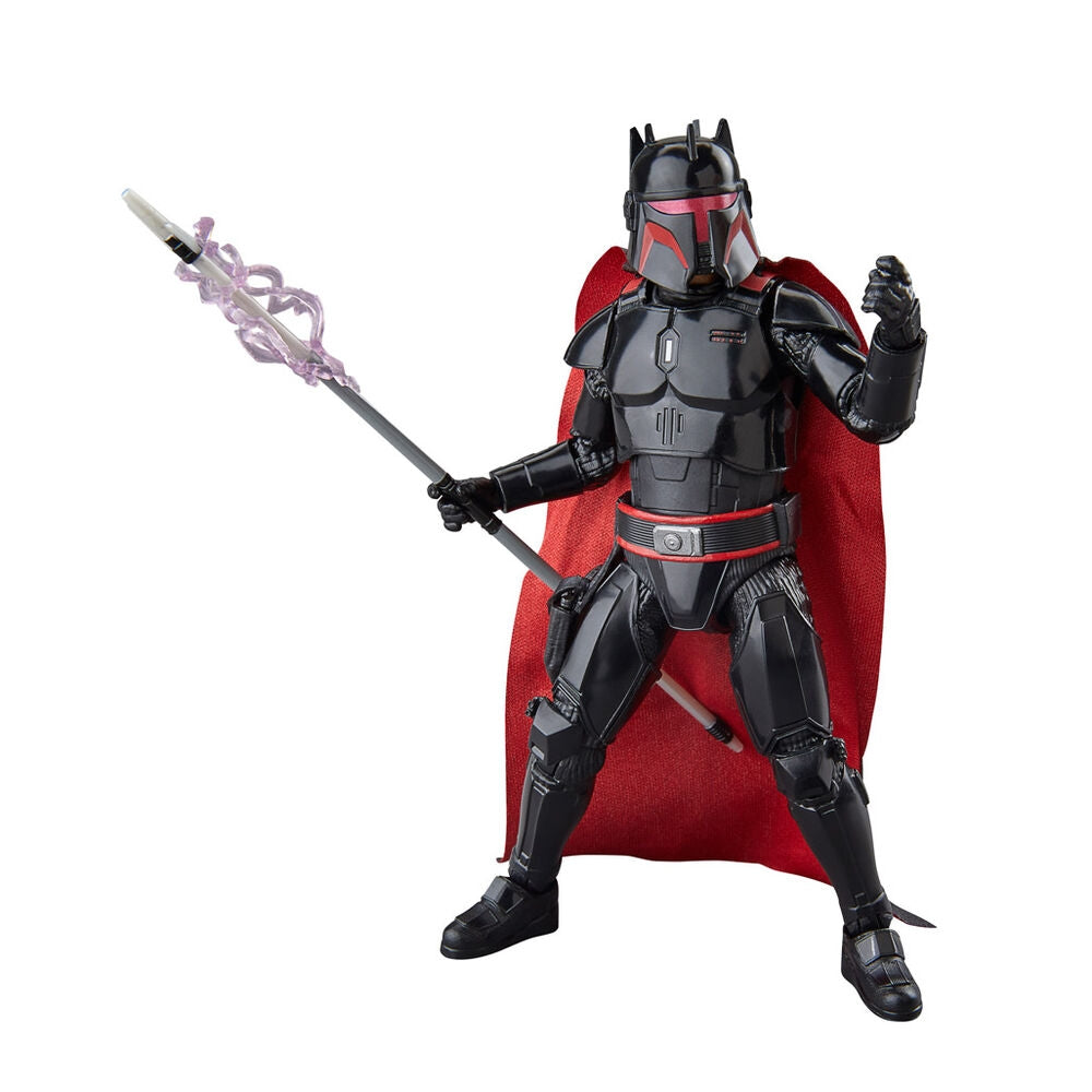 Mandalorian Moff Gideon Dark Armor Action Figur 15cm