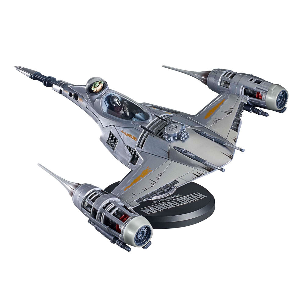 Mandalorian N-1 Starfighter actionfigur, samlarleksak