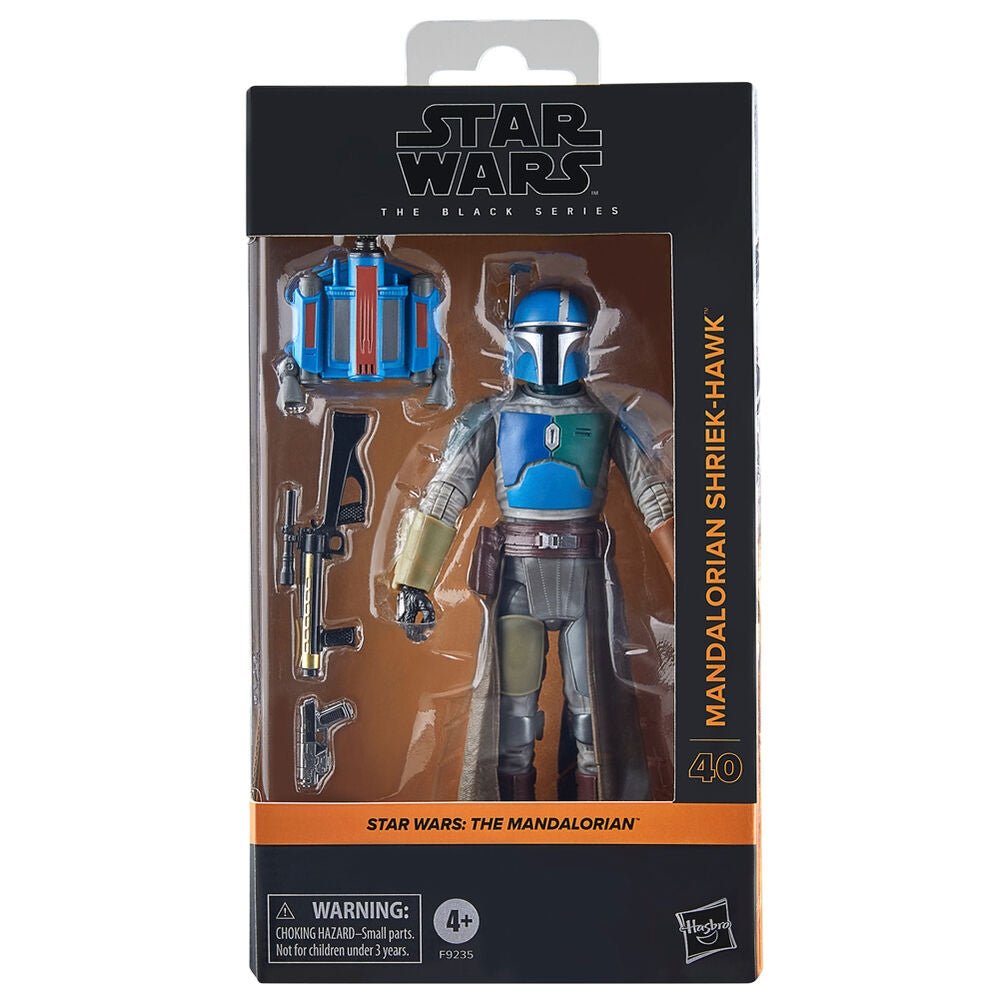 Mandalorian Shriek-Hawk figur, 15 cm samlarleksak