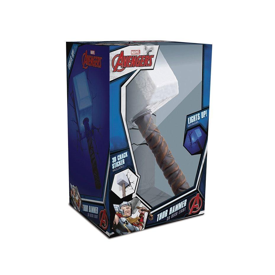 Marvel 3D LED-ljus Thor Hammer