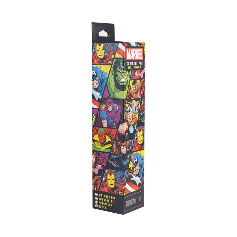 Marvel Avengers spelbordsmatta, stor storlek, slitstarkt material