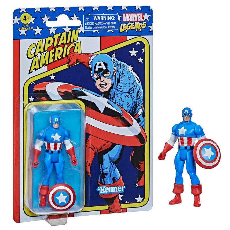 Marvel Captain America retro figur 9,5 cm