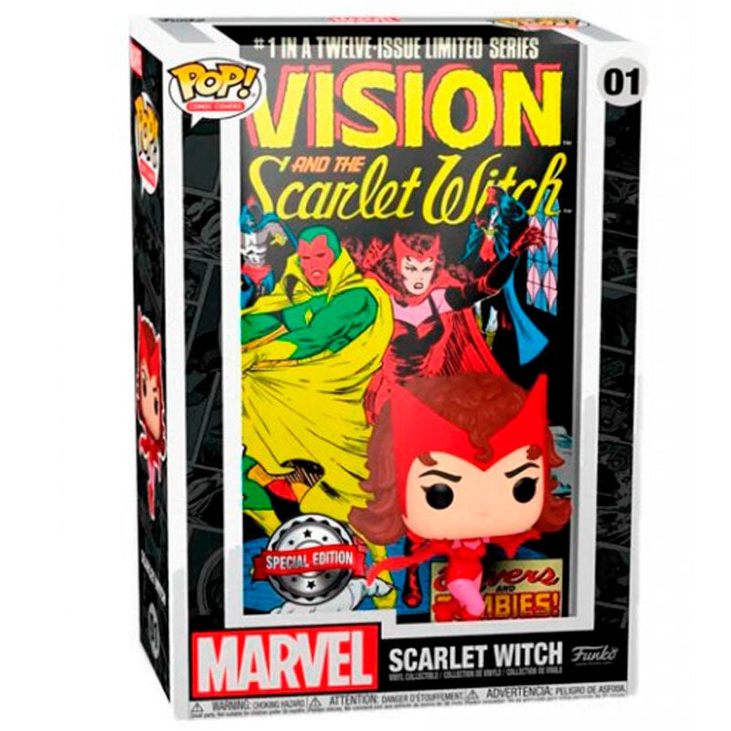 Marvel Scarlet Witch Figur, exklusivt samlarobjekt