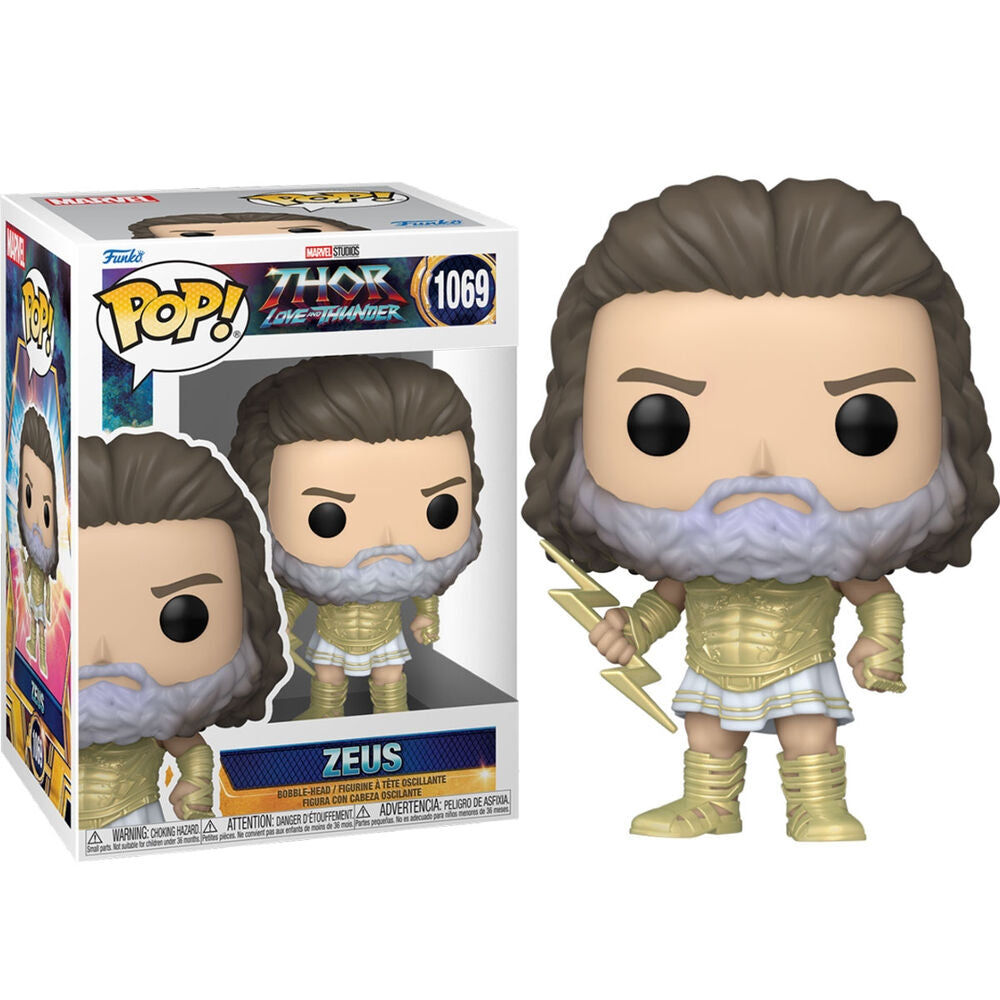 Marvel Thor Love and Thunder Zeus actionfigur, 6-tum
