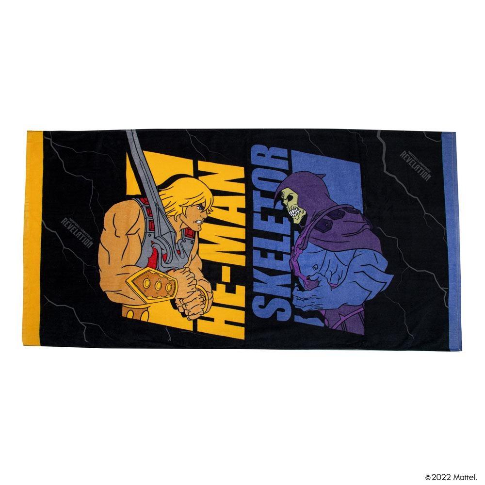 Masters of the Universe Handduk He-Man & Skeletor 140 x 70 cm