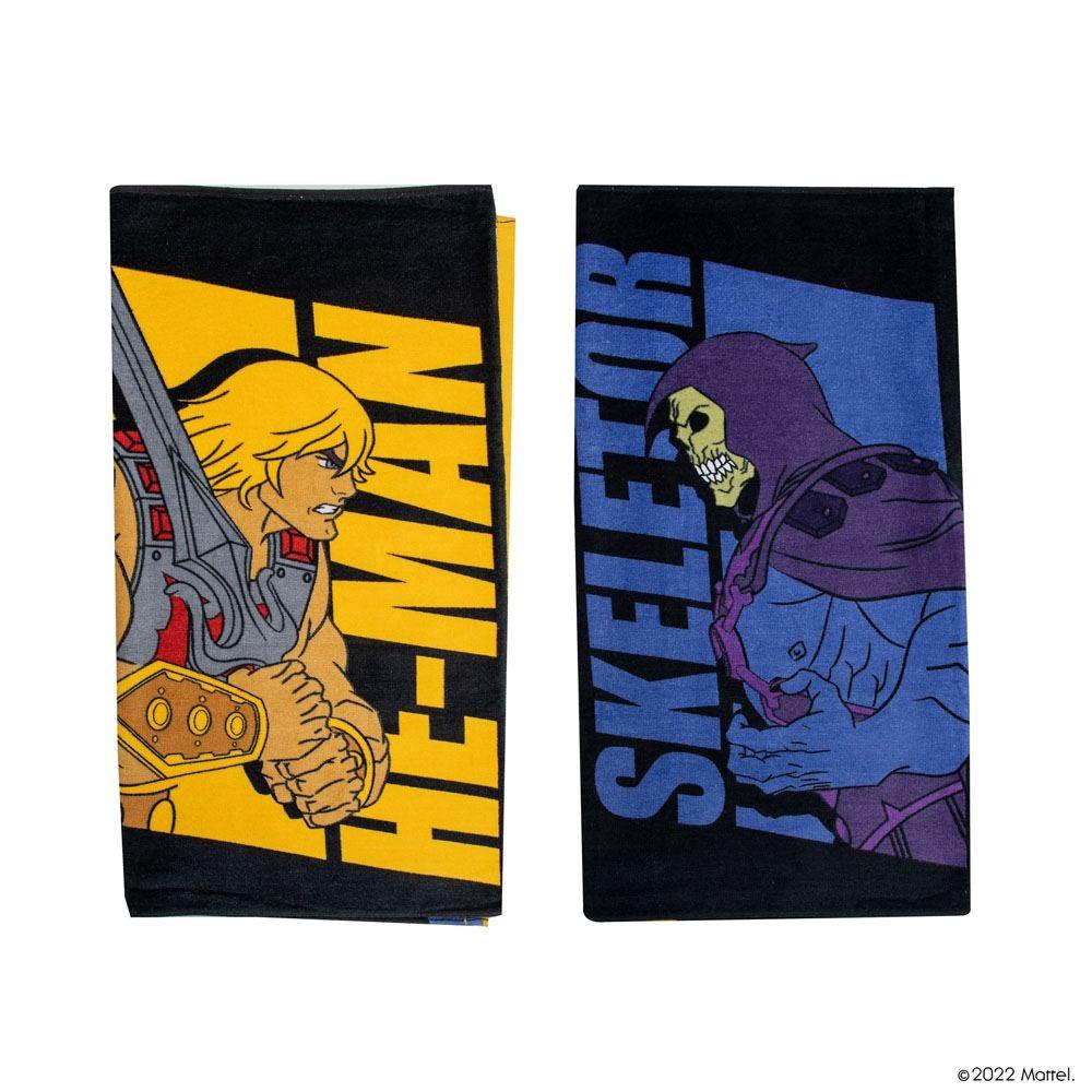 Masters of the Universe Handduk He-Man & Skeletor 140 x 70 cm