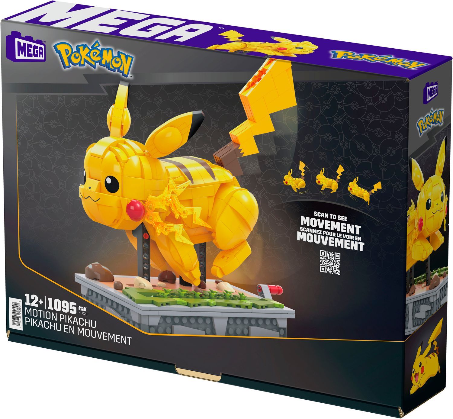 Mega Consturux Pokemon Mekaniserad Pikachu