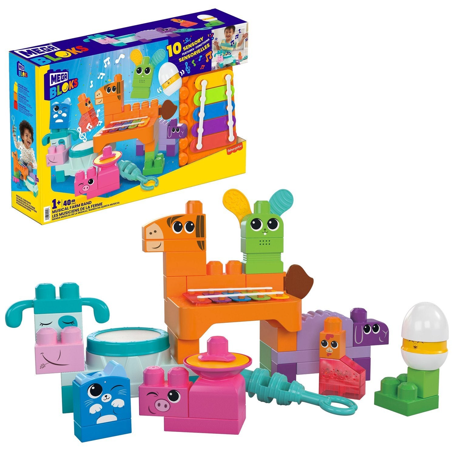 Mega Bloks Musical Farm Band