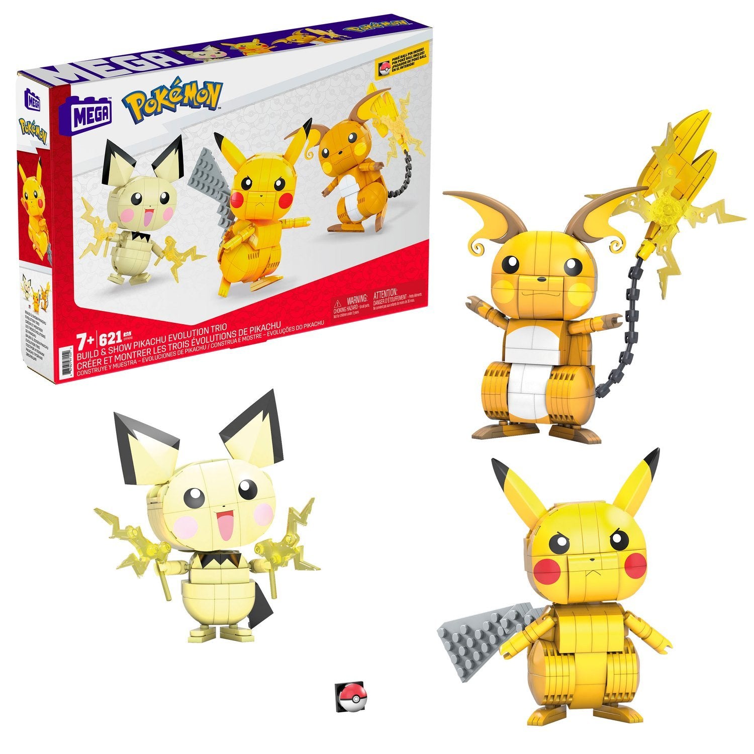 Mega Construx Pokemon Shocking Trio