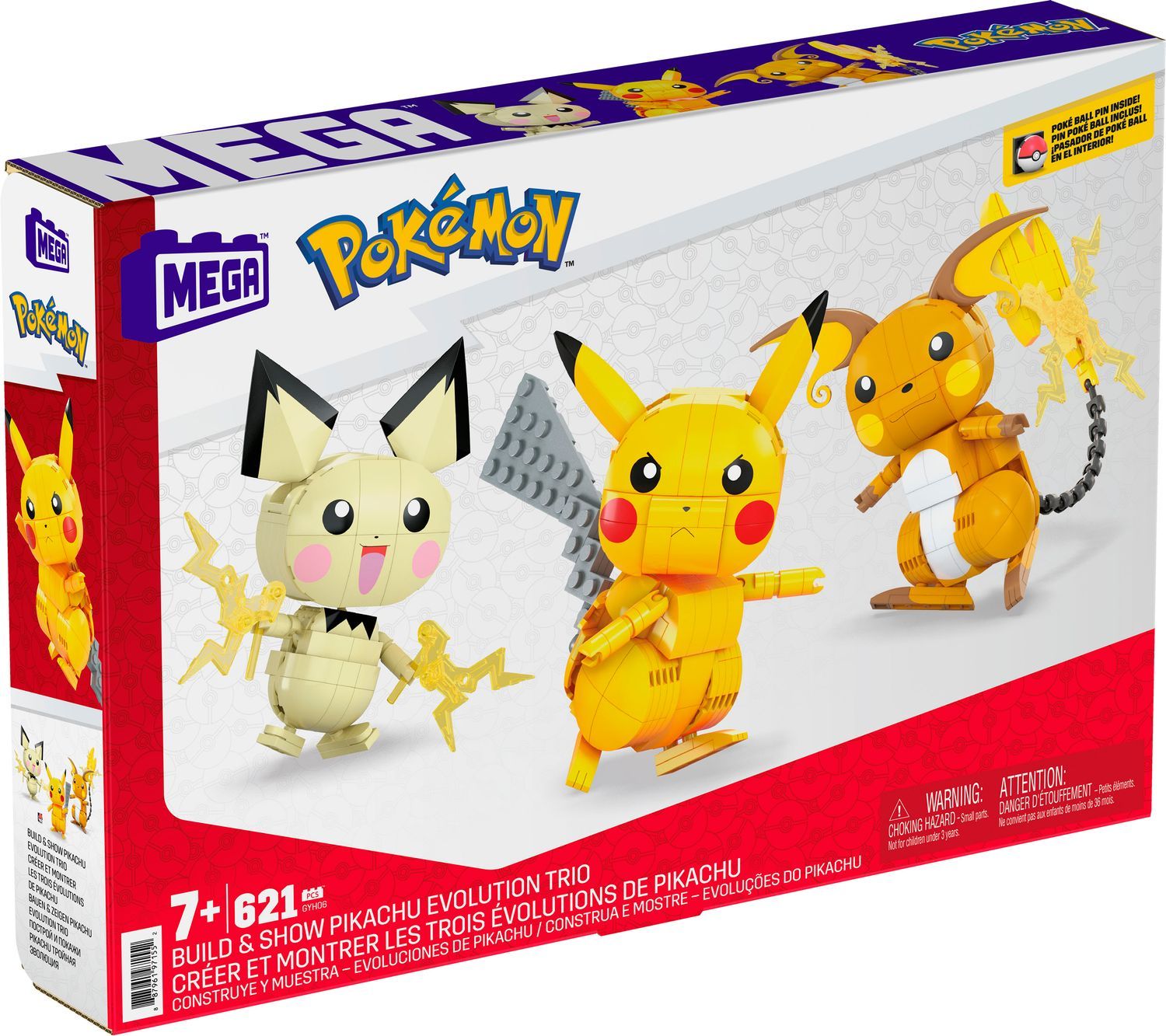 Mega Construx Pokemon Shocking Trio