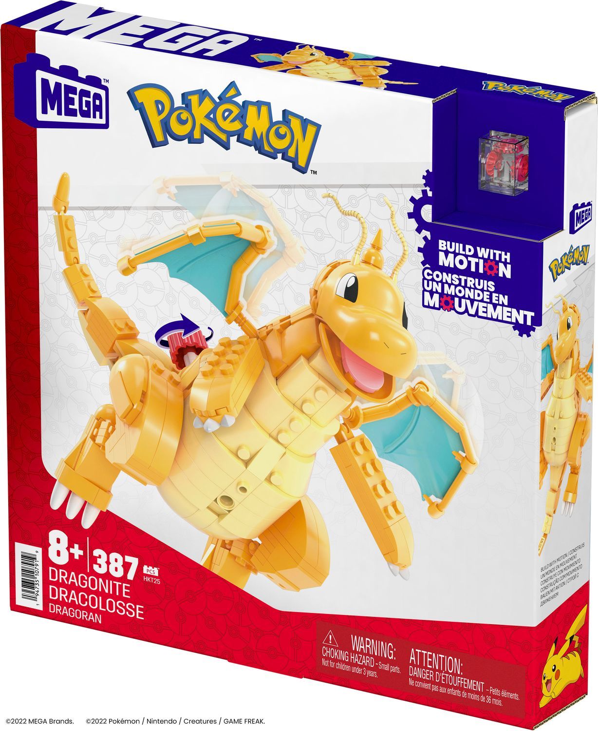 Mega Pokemon Atom Block Dragonite