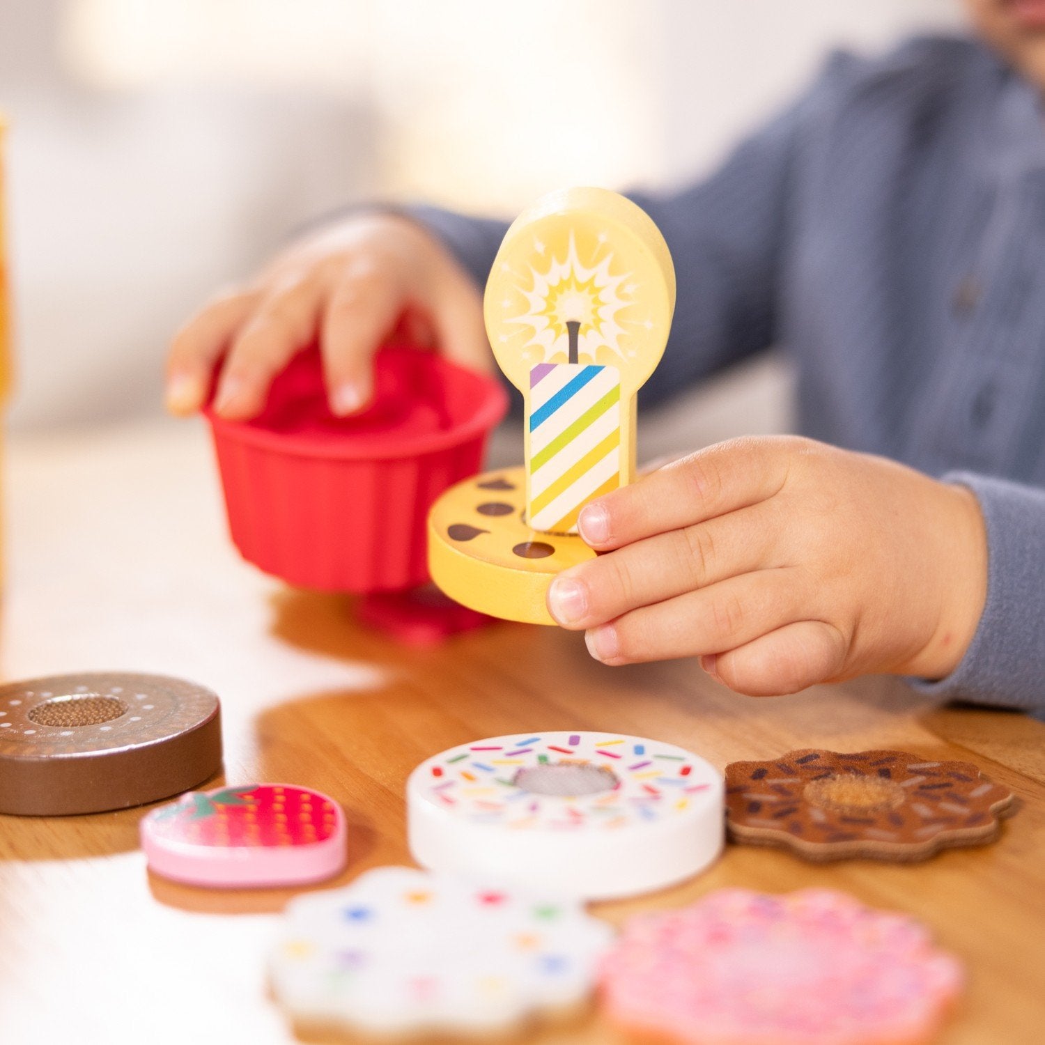 Melissa &amp; Doug Play To Go Kage &amp; Cookies Legesæt