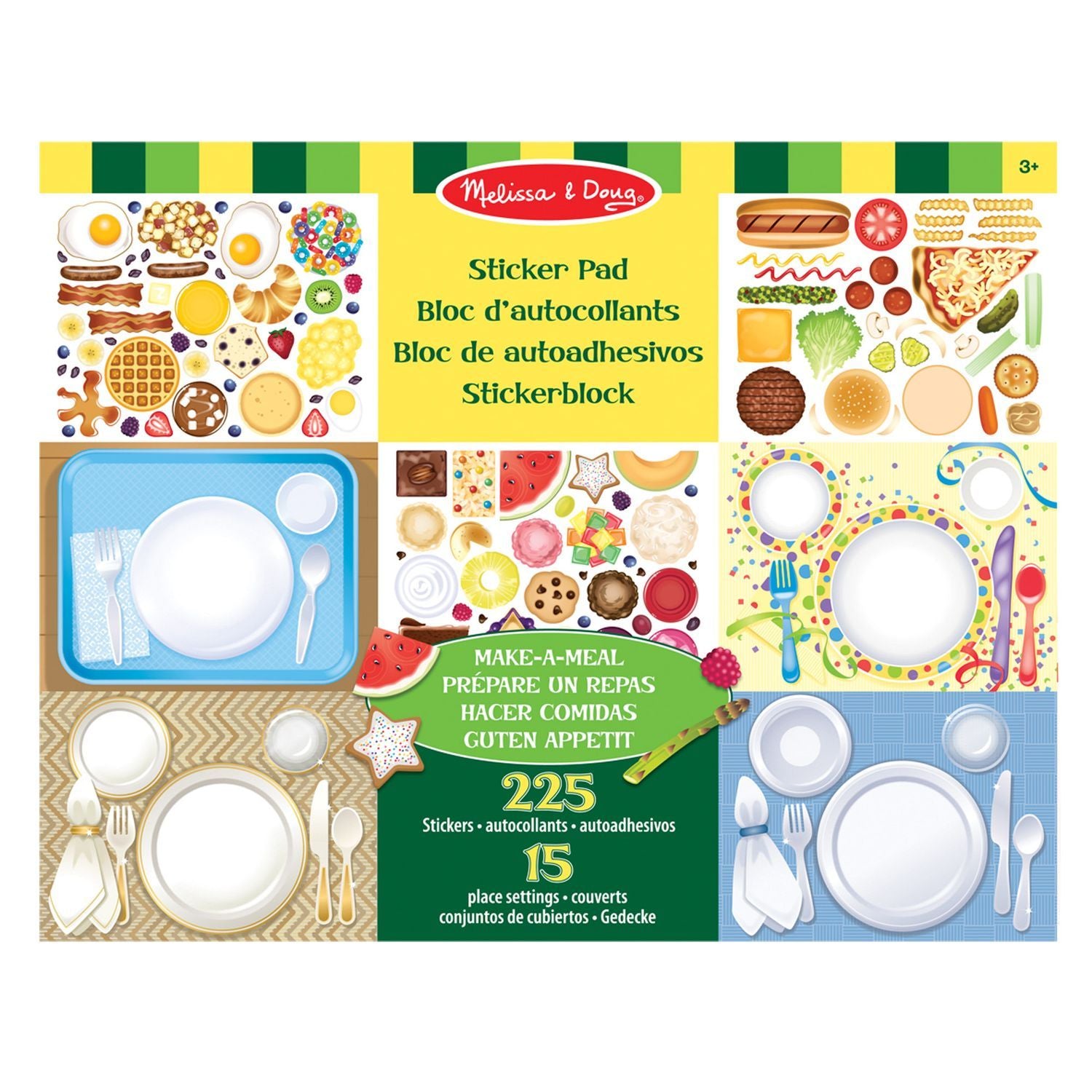 Melissa &amp; Doug Sticker Pad Make-A-Meal