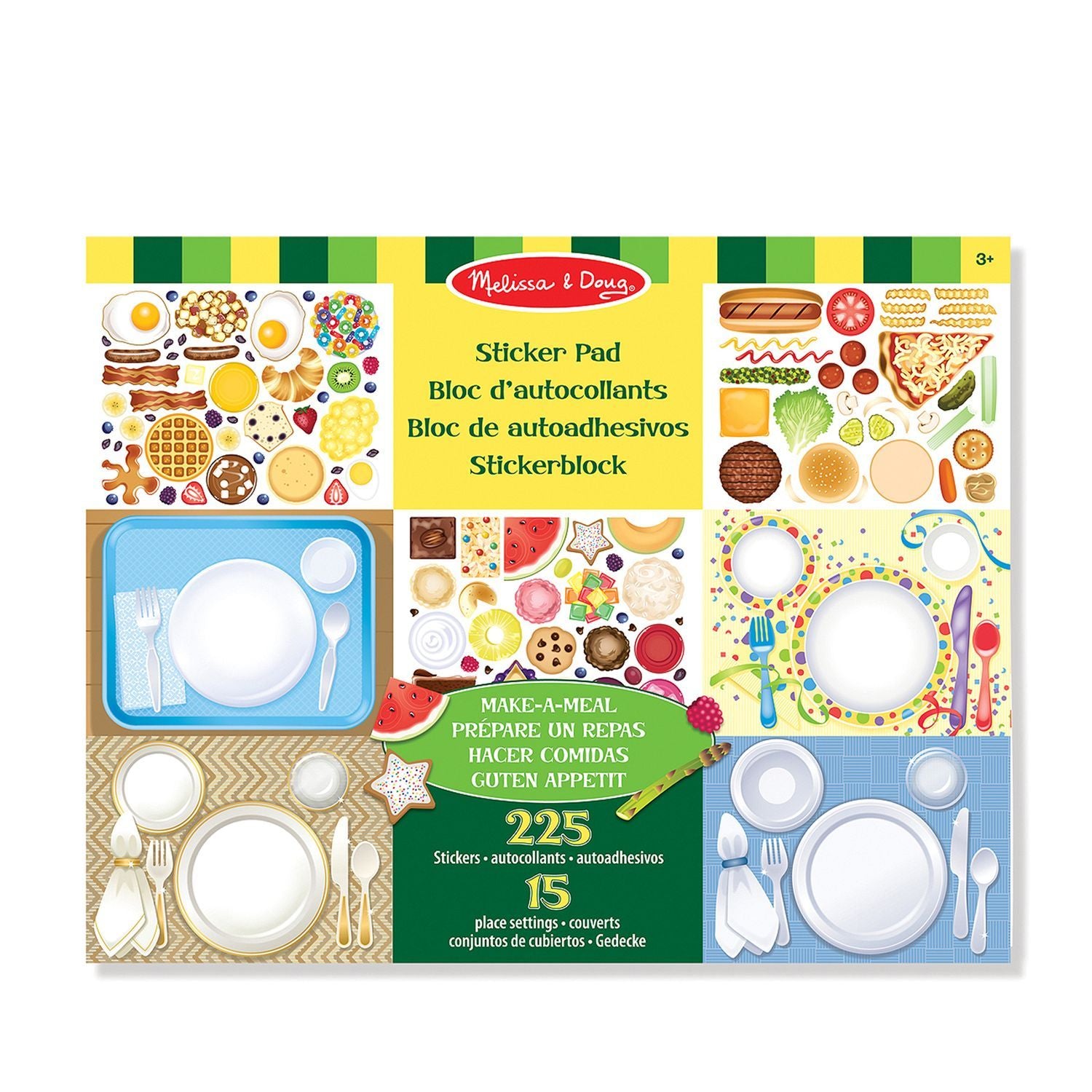 Melissa &amp; Doug Sticker Pad Make-A-Meal