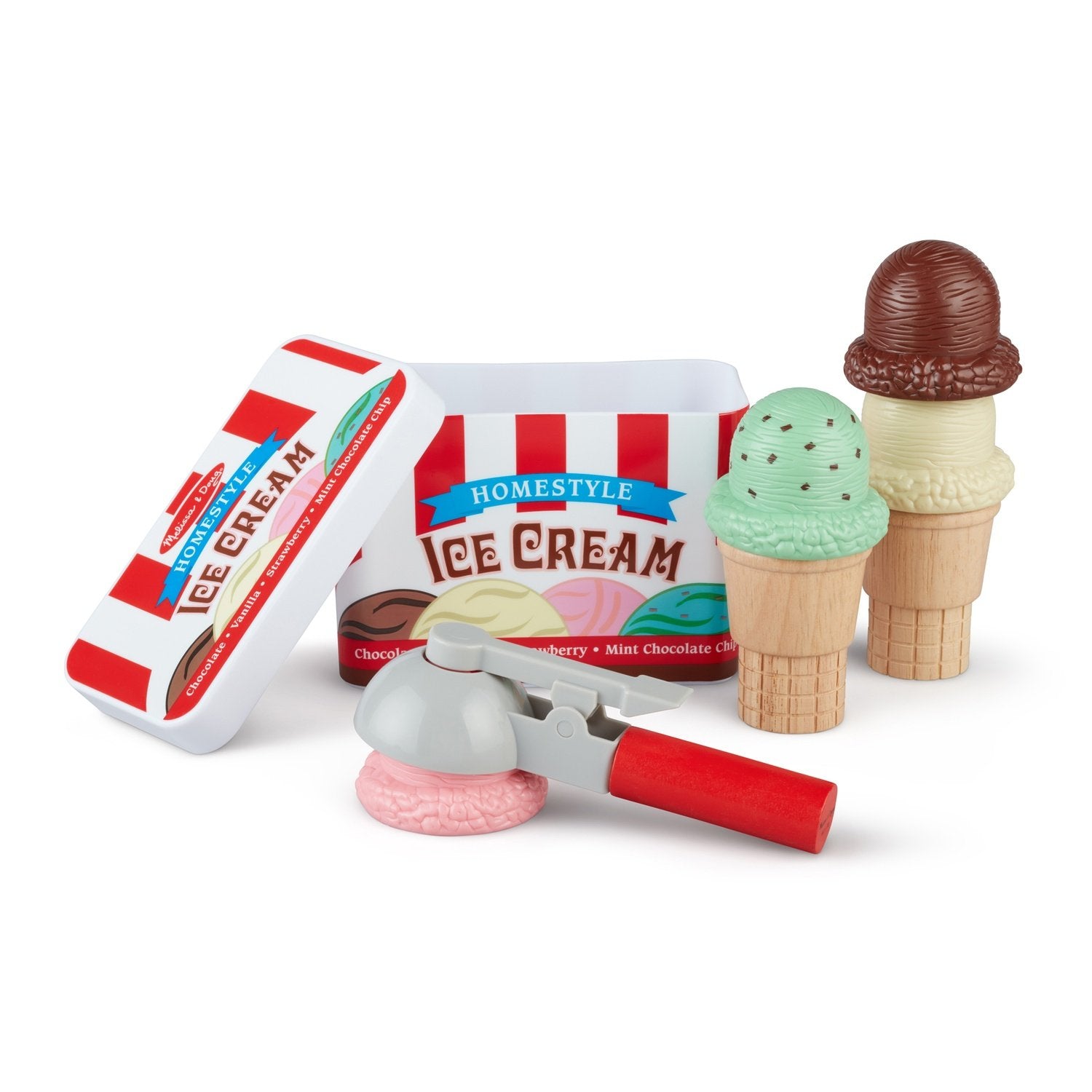 Melissa &amp; Doug Scoop &amp; Stack Ice Cream Legesæt