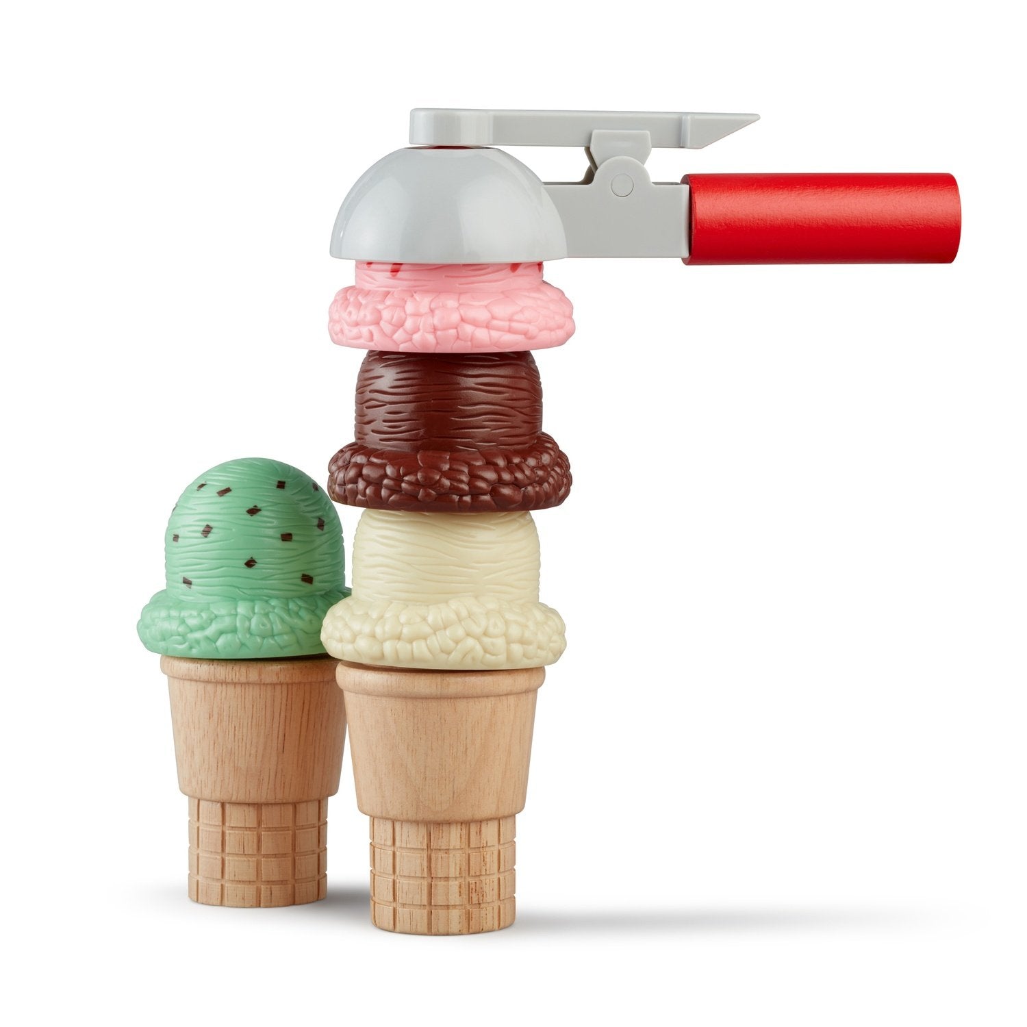 Melissa &amp; Doug Scoop &amp; Stack Ice Cream Legesæt