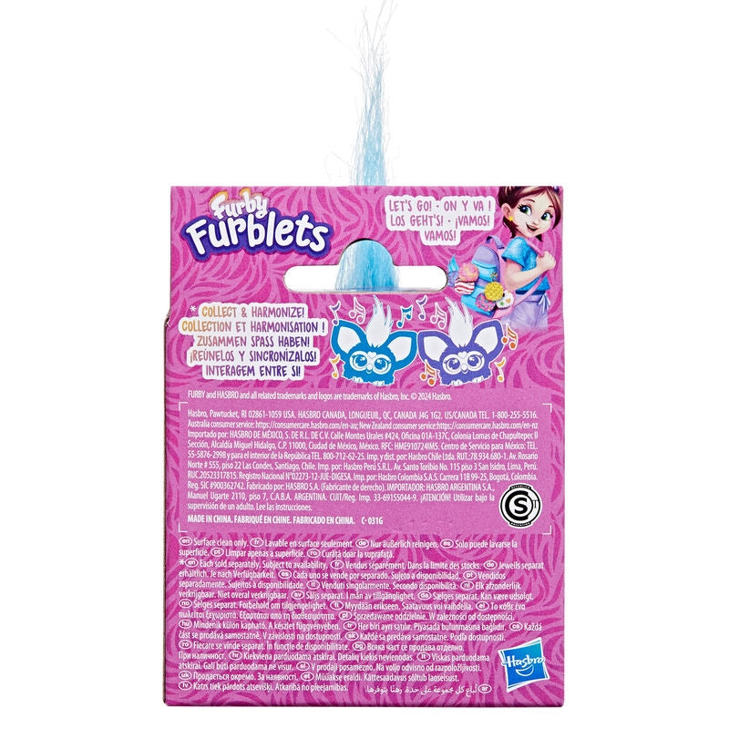 Mini Furby Toy - Interaktiv, batteridriven, rolig för barn