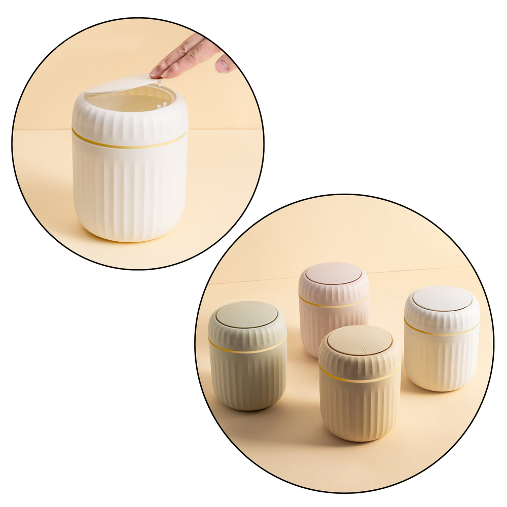 Mini papperskorg med lock – Universal, Grön