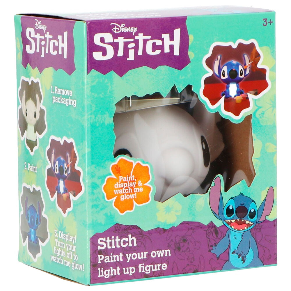 Måla din egen upplysta figur – Disney Stitch