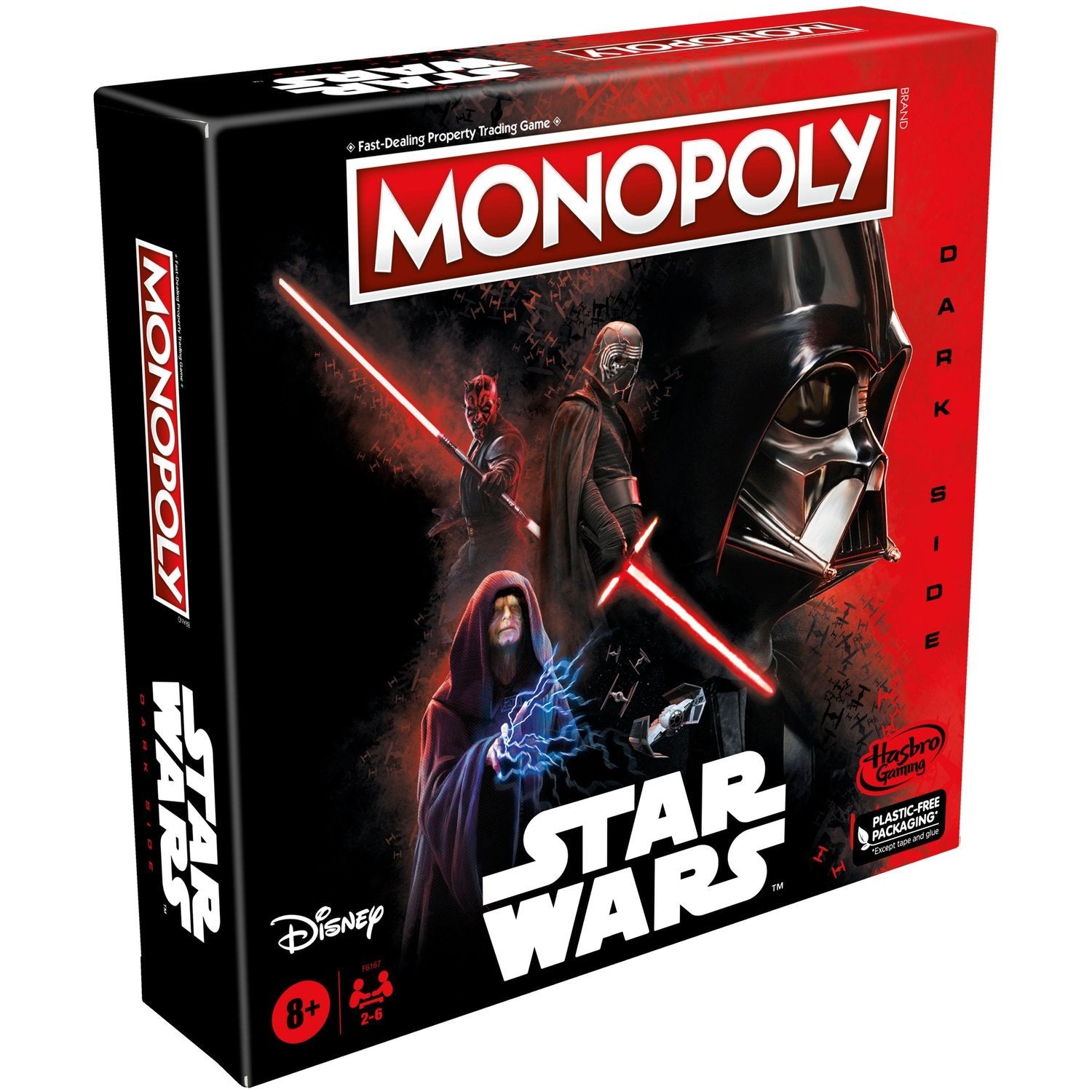 Monopol Brädspel Star Wars Dark Side, engelska språket