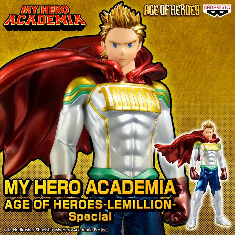 My Hero Academia Age of Heroes Lemillion-figur 18 cm