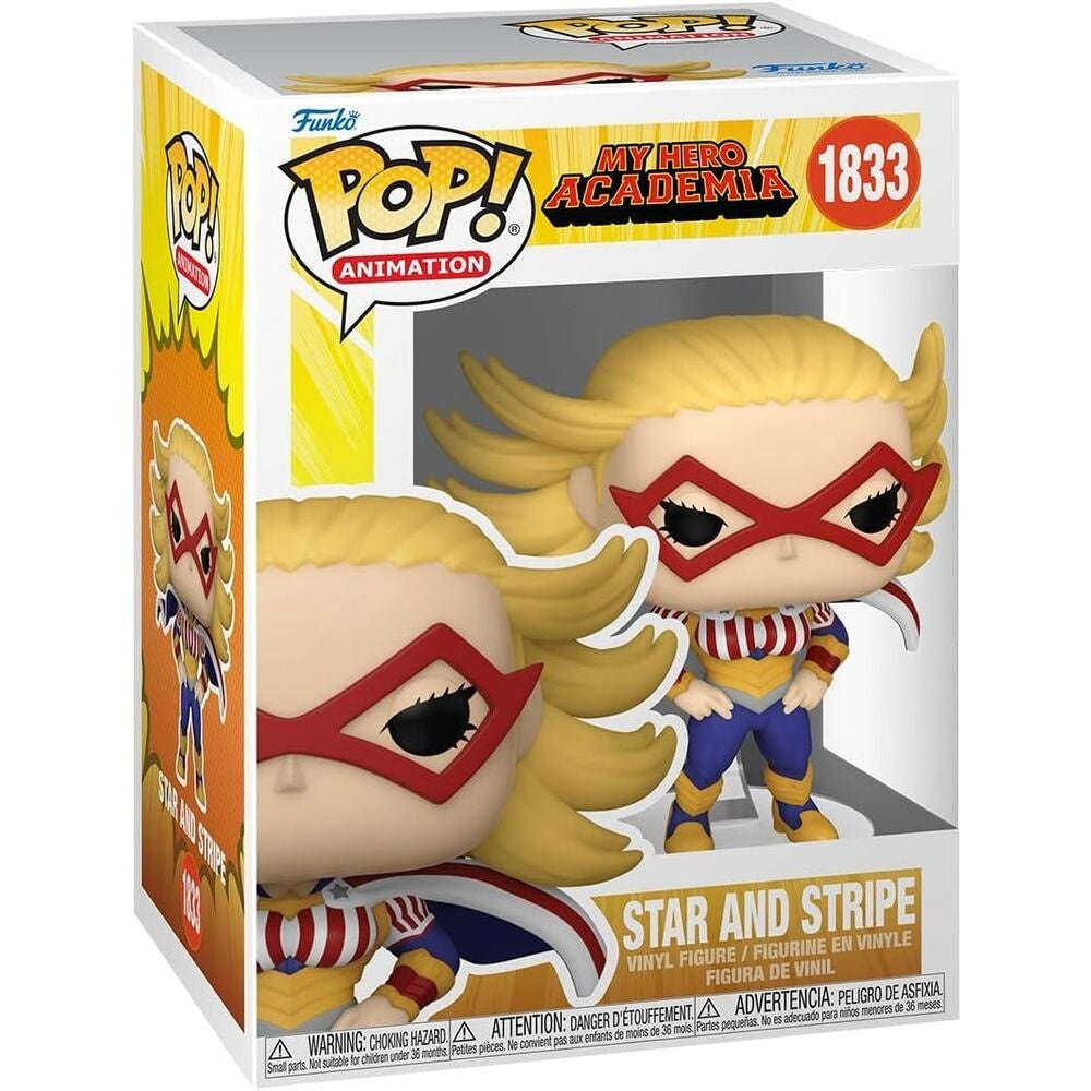 My Hero Academia Star and Stripe Figure, 6-tums samlarleksak