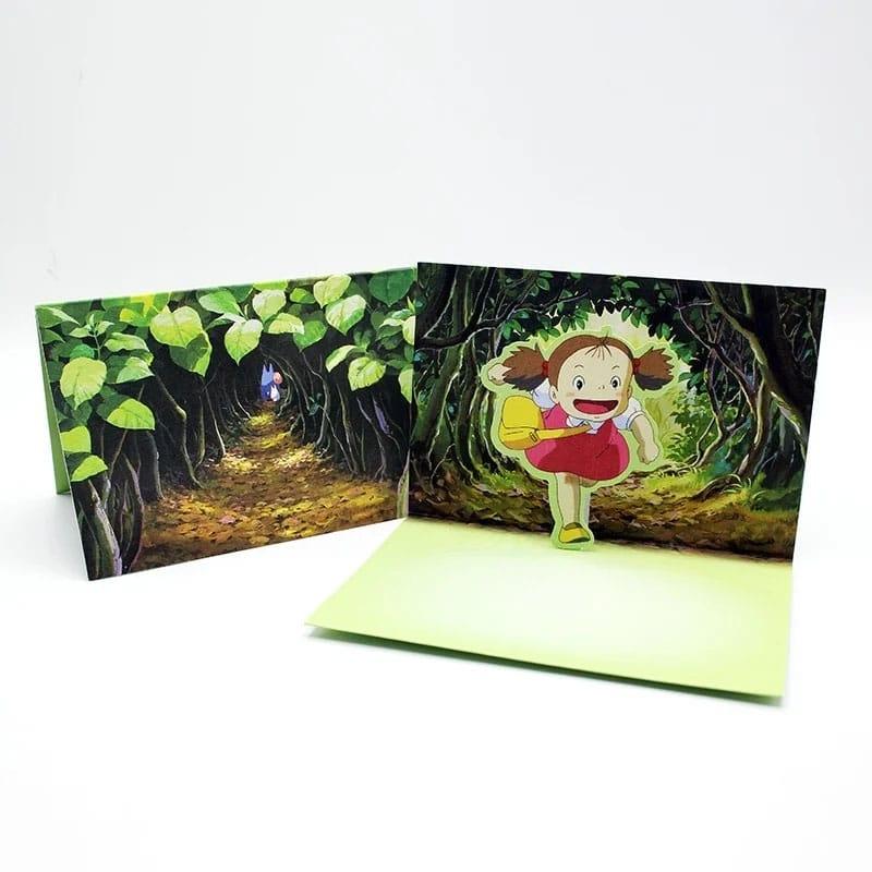 My Neighbor Totoro Pop-Up Notecards Sæt (10)