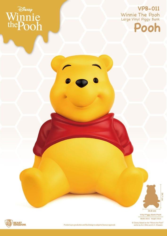 Winnie the Pooh Piggy Vinyl Bank Bamse 35 cm