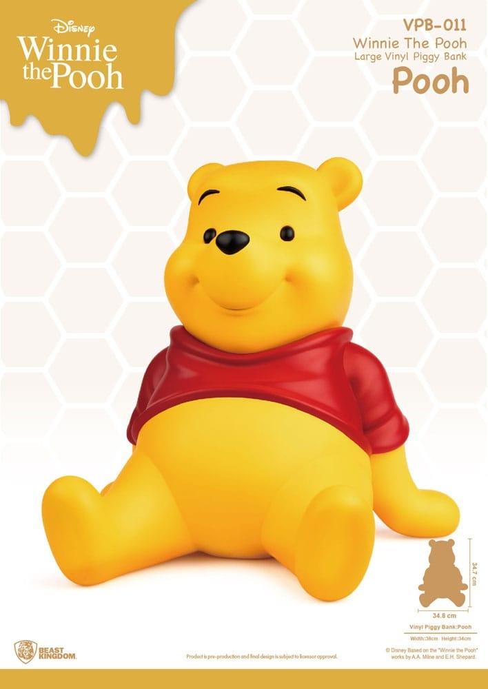 Winnie the Pooh Piggy Vinyl Bank Bamse 35 cm