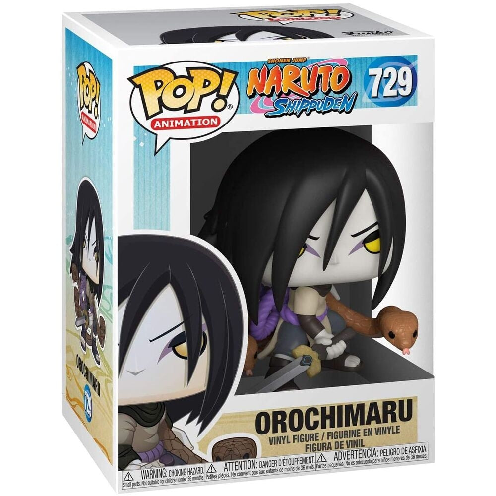 Naruto Orochimaru POP-figur - samlarbar vinylleksak