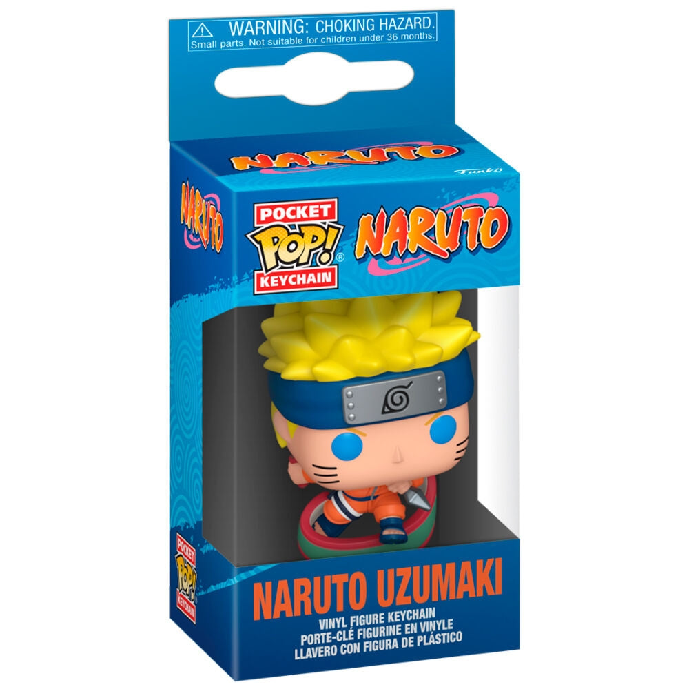 Naruto Pocket POP-nyckelring - Anime-figur för samlarobjekt