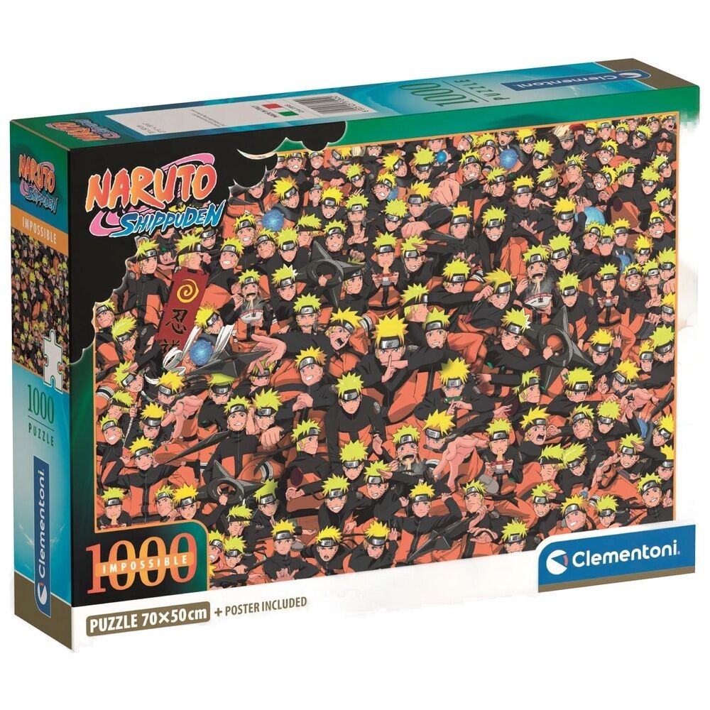 Naruto Shippuden 1000-bitars pussel för fans och samlare