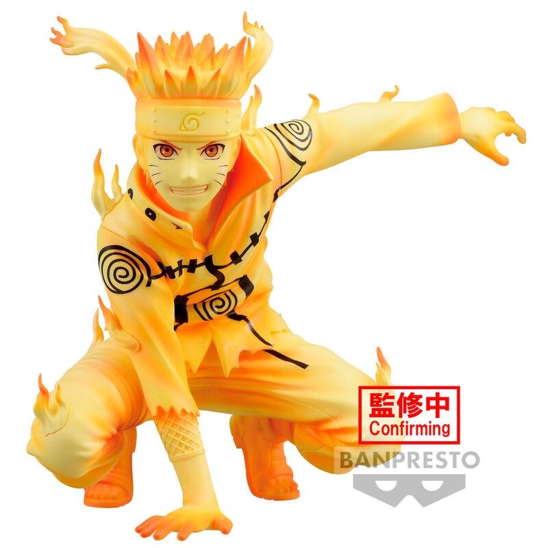 Naruto Shippuden Panelbrille Naruto Uzumaki Figur 9 cm