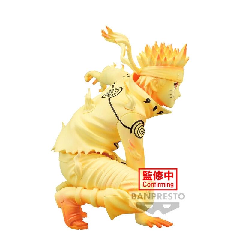 Naruto Shippuden Panel Glasögon Naruto Uzumaki figur 9 cm