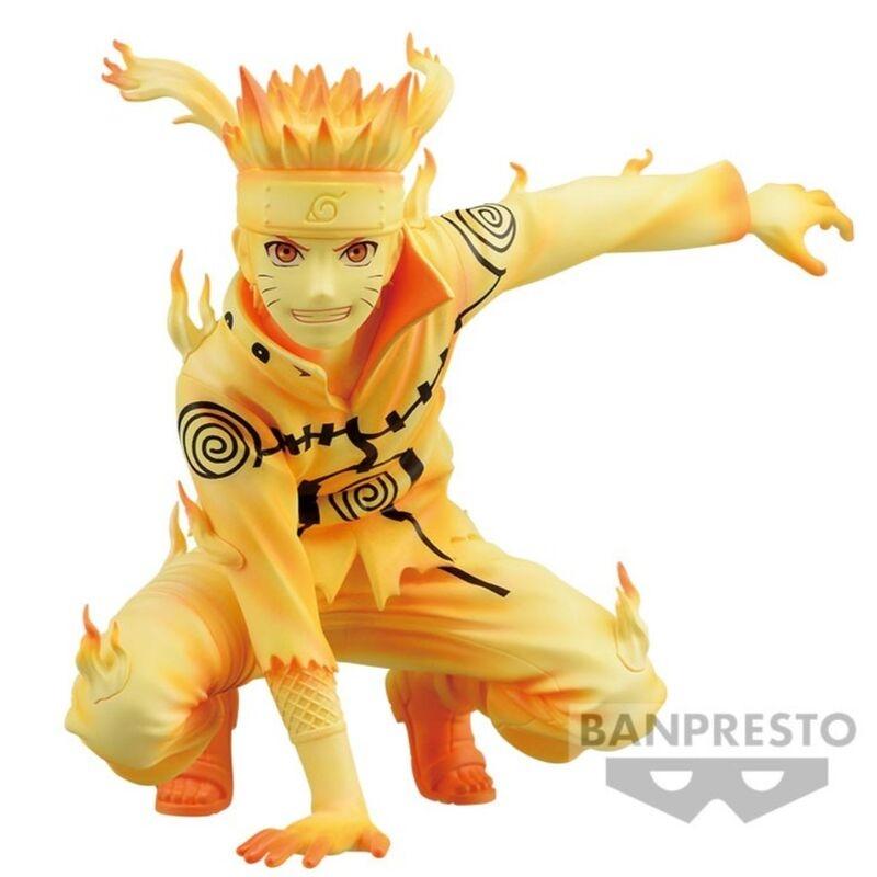 Naruto Shippuden Panel Glasögon Naruto Uzumaki figur 9 cm