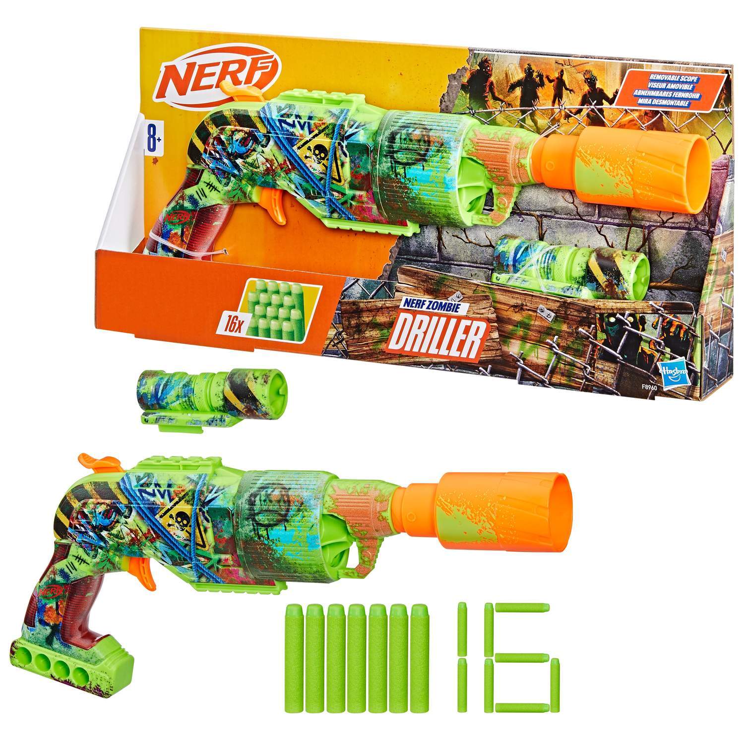 Nerf Zombie Blaster Driller