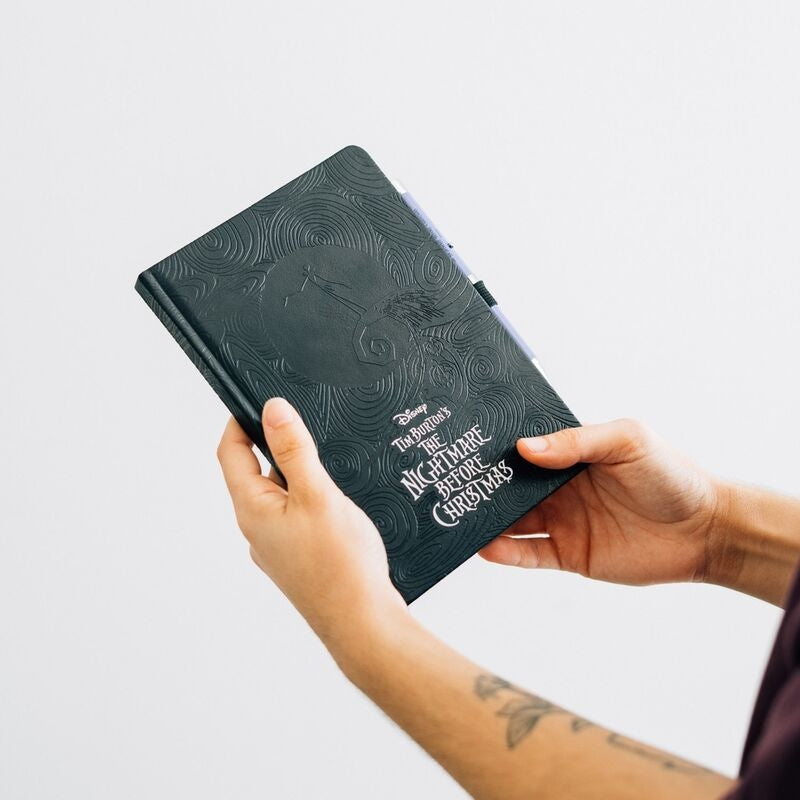 Nightmare Before Christmas A5-anteckningsbok med projektorpenna