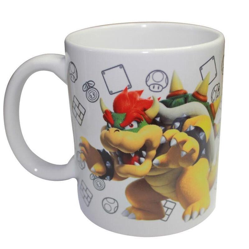 Nintendo Super Mario Bros Bowser mugg + pengar box set